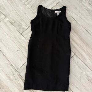 Jessica Howard Black Sleeveless Midi Sheath Dress